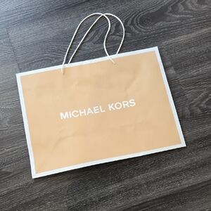 Michael Kors Beige Shopping Bag Gift Bag